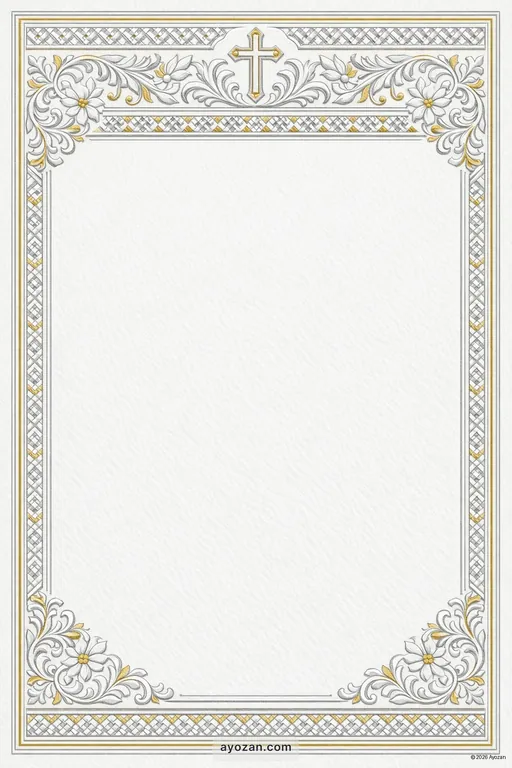 Northeast Housewarming · Classic — Northeast Indian Christian Traditional Housewarming invitation card design from Ayozan