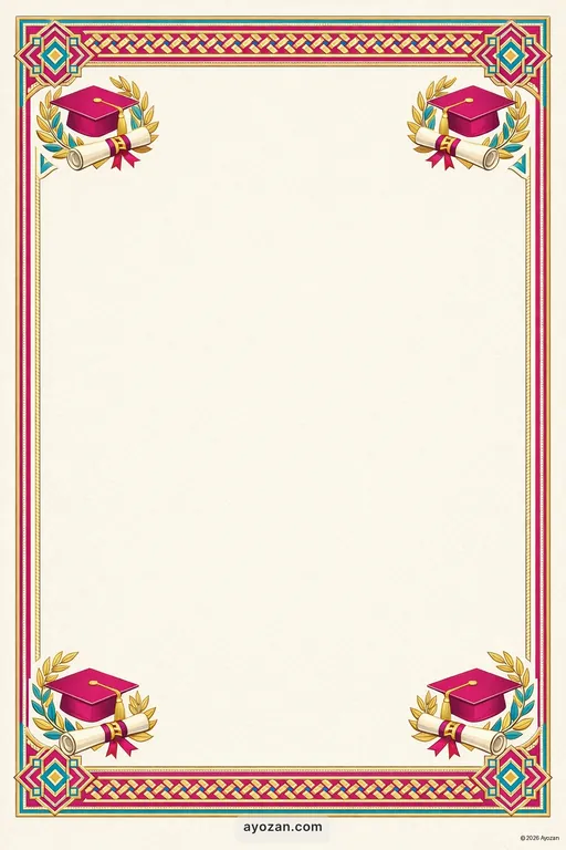 Northeast Graduation · Classic — Northeast Indian Traditional Graduation invitation card design from Ayozan