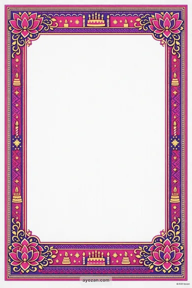 Mithila Birthday · Contemporary — Madhubani Wedding invitation card design