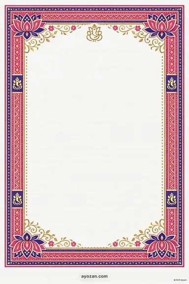 Mithila Engagement · Contemporary — Engagement card design
