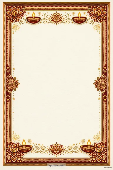 Mithila Diwali · Classic — Diwali card design
