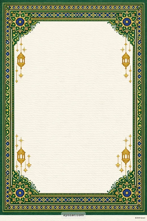 Mithila Eid · Classic — Maithili Muslim Traditional Eid ul-Fitr invitation card design from Ayozan