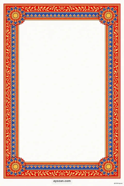 Mithila Anniversary · Contemporary — Maithili Modern Anniversary invitation card design from Ayozan