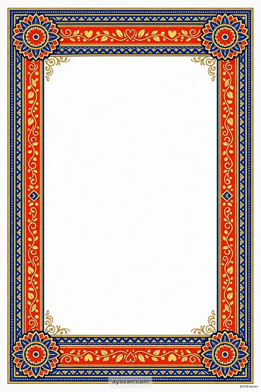 Mithila Engagement · Contemporary — Maithili Modern Engagement invitation card design from Ayozan