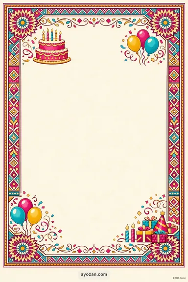 Mithila Birthday · Classic — Birthday card design