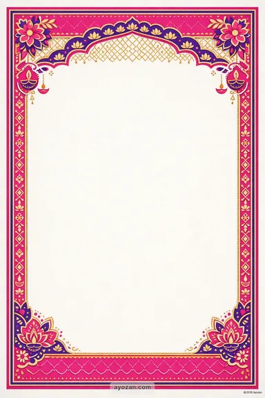 Modern Ganesh Chaturthi North Card — Ganesh Chaturthi card design