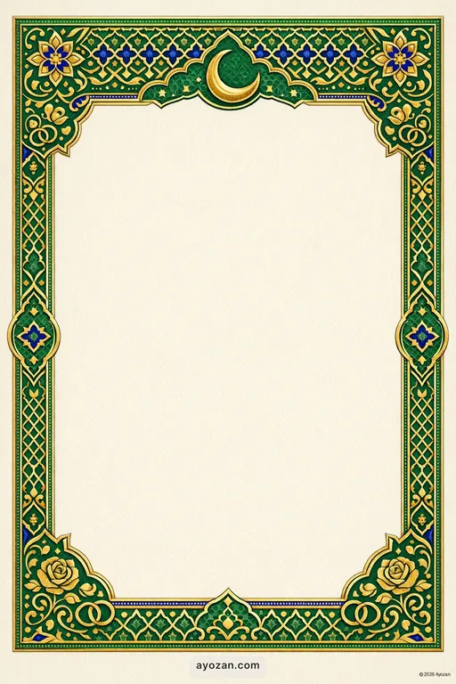 North Indian Anniversary · Classic — North Indian Muslim Traditional Anniversary invitation card design from Ayozan
