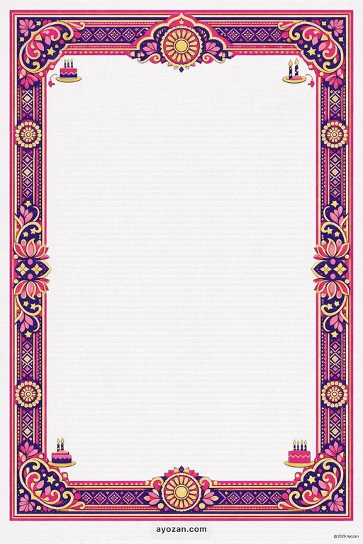 Odia Birthday · Contemporary — Odia Hindu Modern Birthday invitation card design from Ayozan