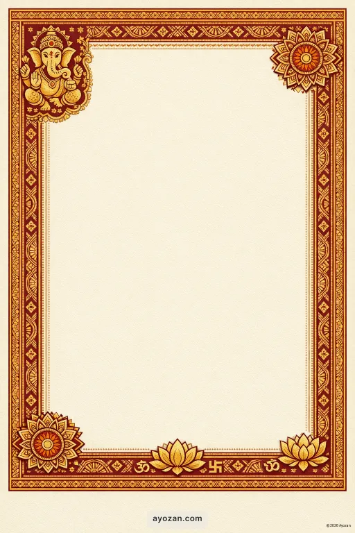 Odia Wedding · Classic — Odia Hindu Traditional Wedding invitation card design from Ayozan
