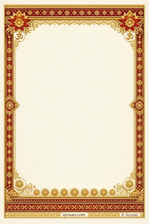 Odia Reception · Classic — Odia Hindu Traditional Reception invitation card design from Ayozan