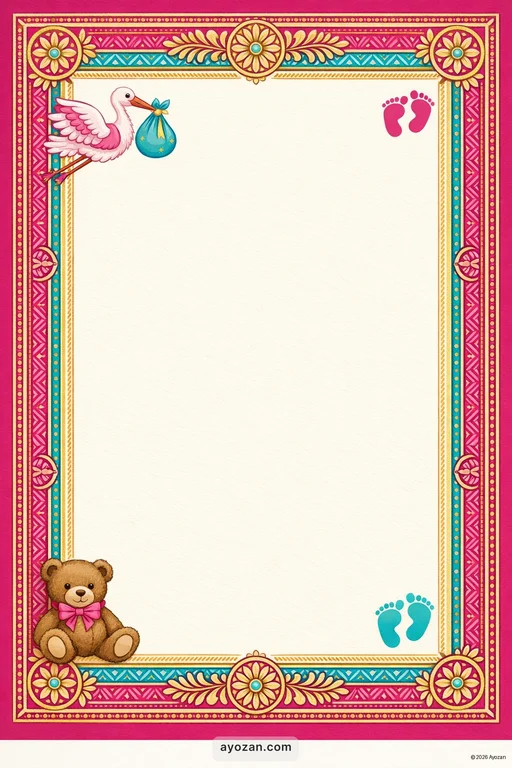 Odia Baby Shower · Classic — Odia Traditional Baby Shower invitation card design from Ayozan