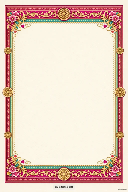 Odia Engagement · Classic — Odia Traditional Engagement invitation card design from Ayozan