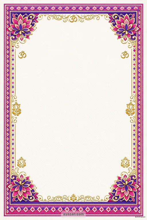 Punjabi Engagement · Contemporary — Punjabi Hindu Modern Engagement invitation card design from Ayozan