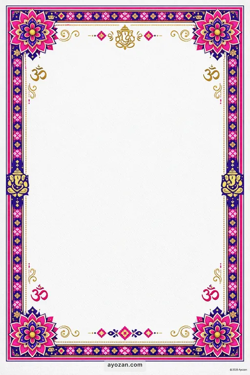 Punjabi Prayer Meeting · Contemporary — Punjabi Hindu Modern Prayer Meeting invitation card design from Ayozan