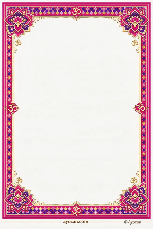 Punjabi Mehndi · Contemporary — Punjabi Hindu Modern Mehndi invitation card design from Ayozan
