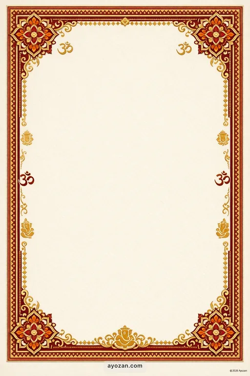 Punjabi Engagement · Classic — Punjabi Hindu Traditional Engagement invitation card design from Ayozan