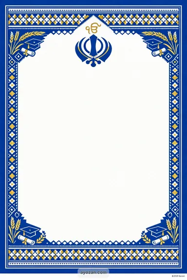 Punjabi Graduation · Contemporary — Punjabi invitation card design
