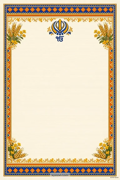 Punjabi Engagement · Classic — Engagement card design