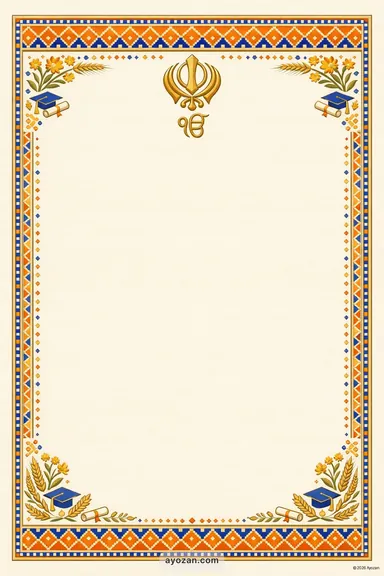 Punjabi Graduation · Classic — Graduation card design