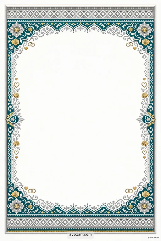 Eastern Anniversary · Contemporary — East Indian Muslim Modern Anniversary invitation card design from Ayozan