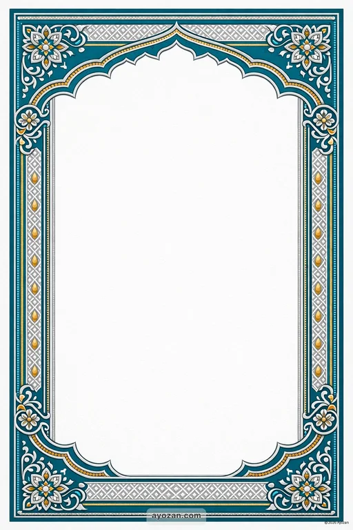 Eastern Prayer Meeting · Contemporary — East Indian Muslim Modern Prayer Meeting invitation card design from Ayozan