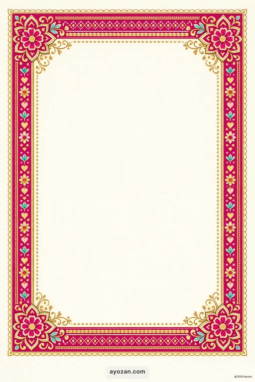 Eastern Engagement · Classic — East Indian Traditional Engagement invitation card design from Ayozan