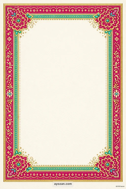 Eastern Family Gathering · Classic — East Indian Traditional Family Gathering invitation card design from Ayozan