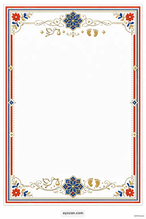 Baby Shower · Contemporary — Modern Baby Shower invitation card design from Ayozan