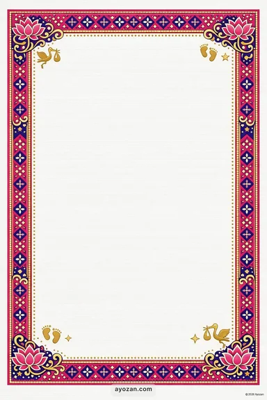 Sindhi Baby Shower · Contemporary — Baby Shower invitation card design