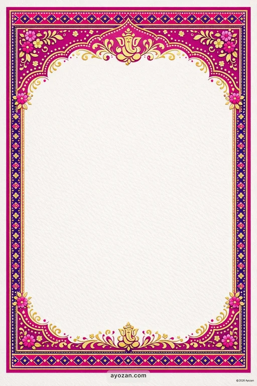 Sindhi Corporate · Contemporary — Sindhi Hindu Modern Corporate Gala invitation card design from Ayozan