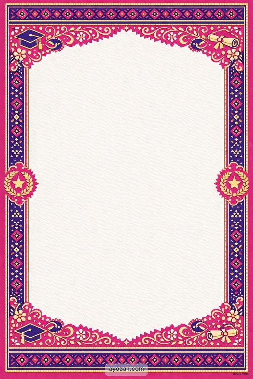 Sindhi Graduation · Contemporary — Sindhi Hindu Modern Graduation invitation card design from Ayozan