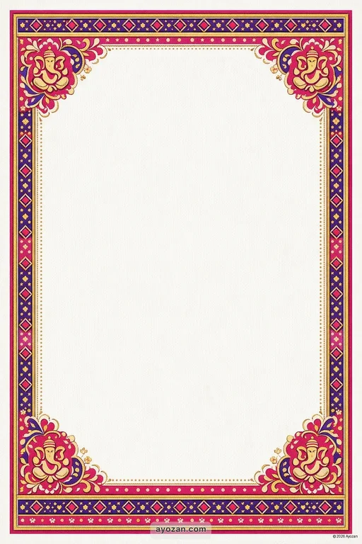 Sindhi Housewarming · Contemporary — Sindhi Hindu Modern Housewarming invitation card design from Ayozan