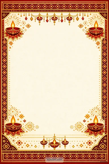 Sindhi Diwali · Classic — Diwali card design