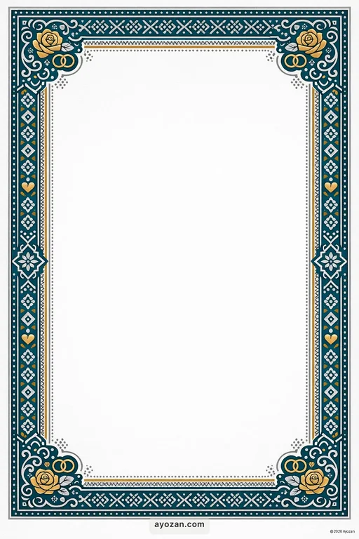 Sindhi Anniversary · Contemporary — Sindhi Muslim Modern Anniversary invitation card design from Ayozan