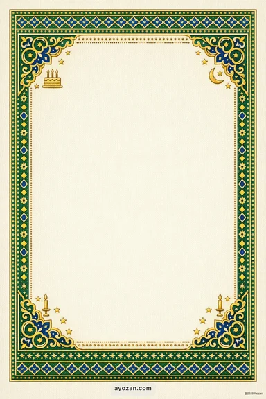 Sindhi Birthday · Classic — Birthday card design