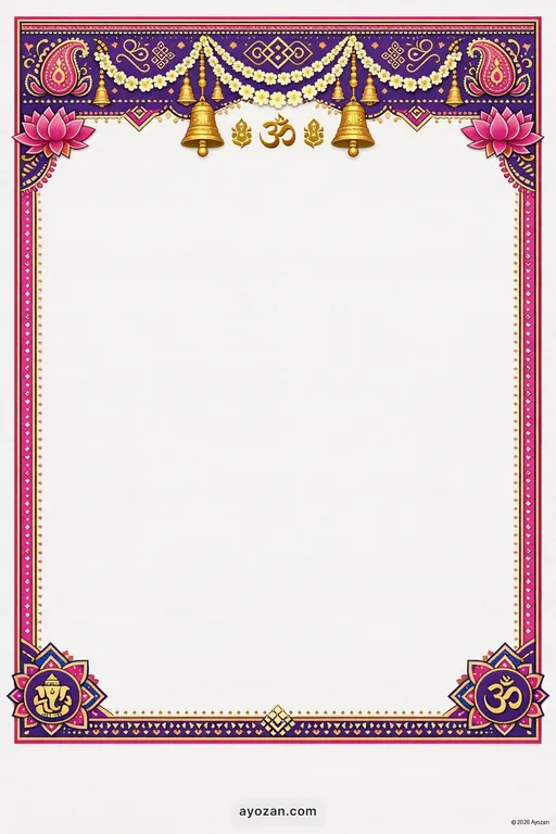 Tamil Corporate · Contemporary — Tamil Hindu Modern Corporate Gala invitation card design from Ayozan