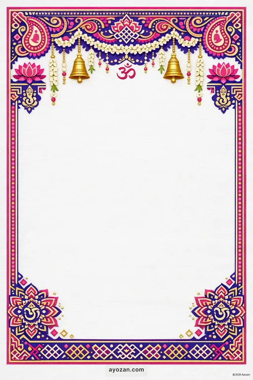 Tamil Milestone · Contemporary — Tamil Hindu Modern Milestone Celebration invitation card design from Ayozan
