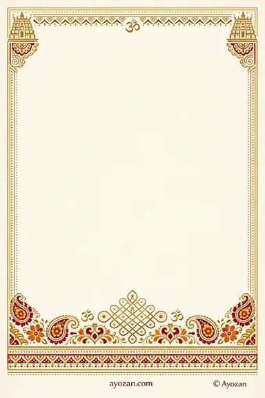 Tamil Sangeet · Classic — Sangeet card design