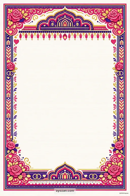 Andhra Anniversary · Contemporary — Telugu Hindu Modern Anniversary invitation card design from Ayozan