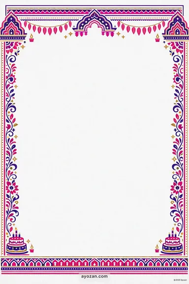 Andhra Birthday · Contemporary — Birthday card design