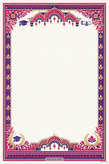 Andhra Graduation · Contemporary — Graduation card design