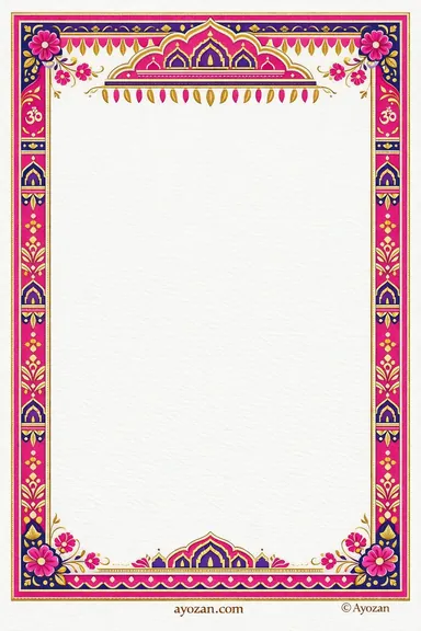 Andhra Reception · Contemporary — Reception card design
