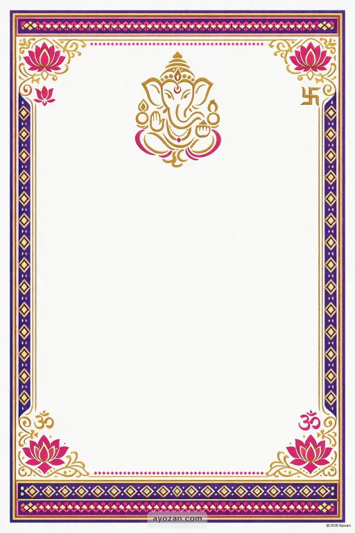 Northeast Wedding · Contemporary — Northeast Indian Hindu Modern Wedding invitation card design from Ayozan