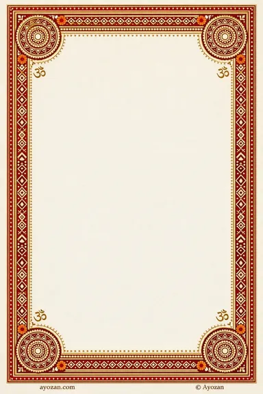 Uttarakhand Mehndi · Classic — Mehndi card design