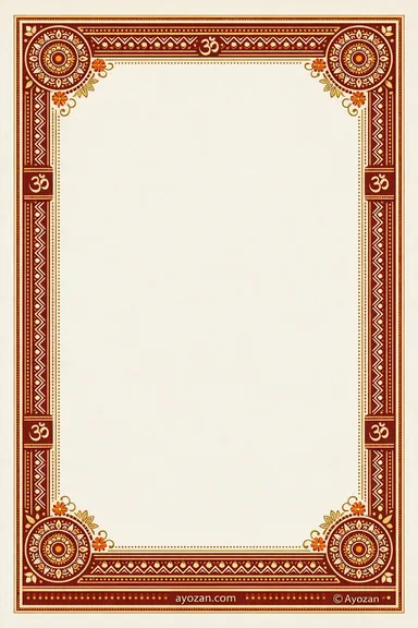 Uttarakhand Sangeet · Classic — Sangeet card design