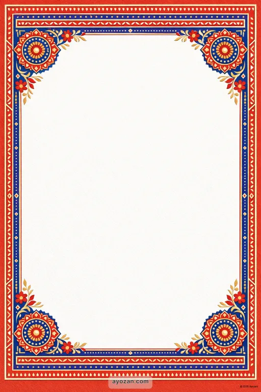 Uttarakhand Wedding · Contemporary — Uttarakhandi Modern Wedding invitation card design from Ayozan