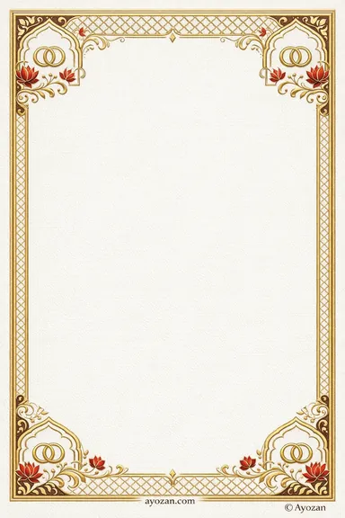 Rajasthani Anniversary · Floral — Anniversary card design
