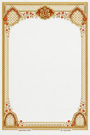 Rajasthani Mehndi · Floral — Mehndi card design