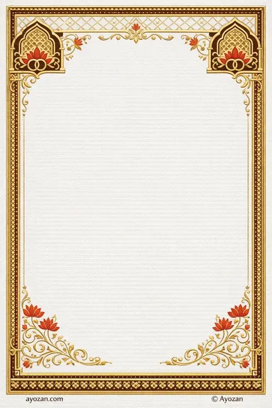Rajasthani Anniversary · Ornate — Anniversary card design