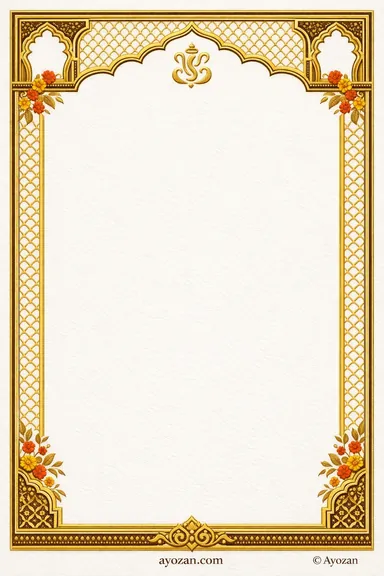 Rajasthani Haldi · Ornate — Haldi card design